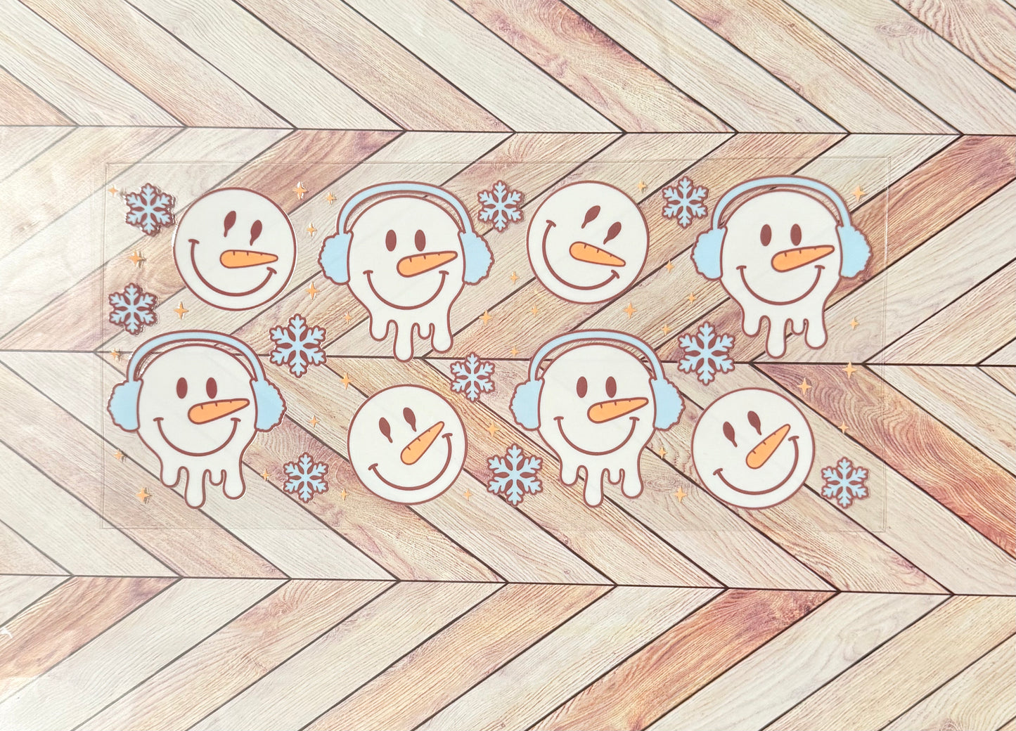 Melting snowman