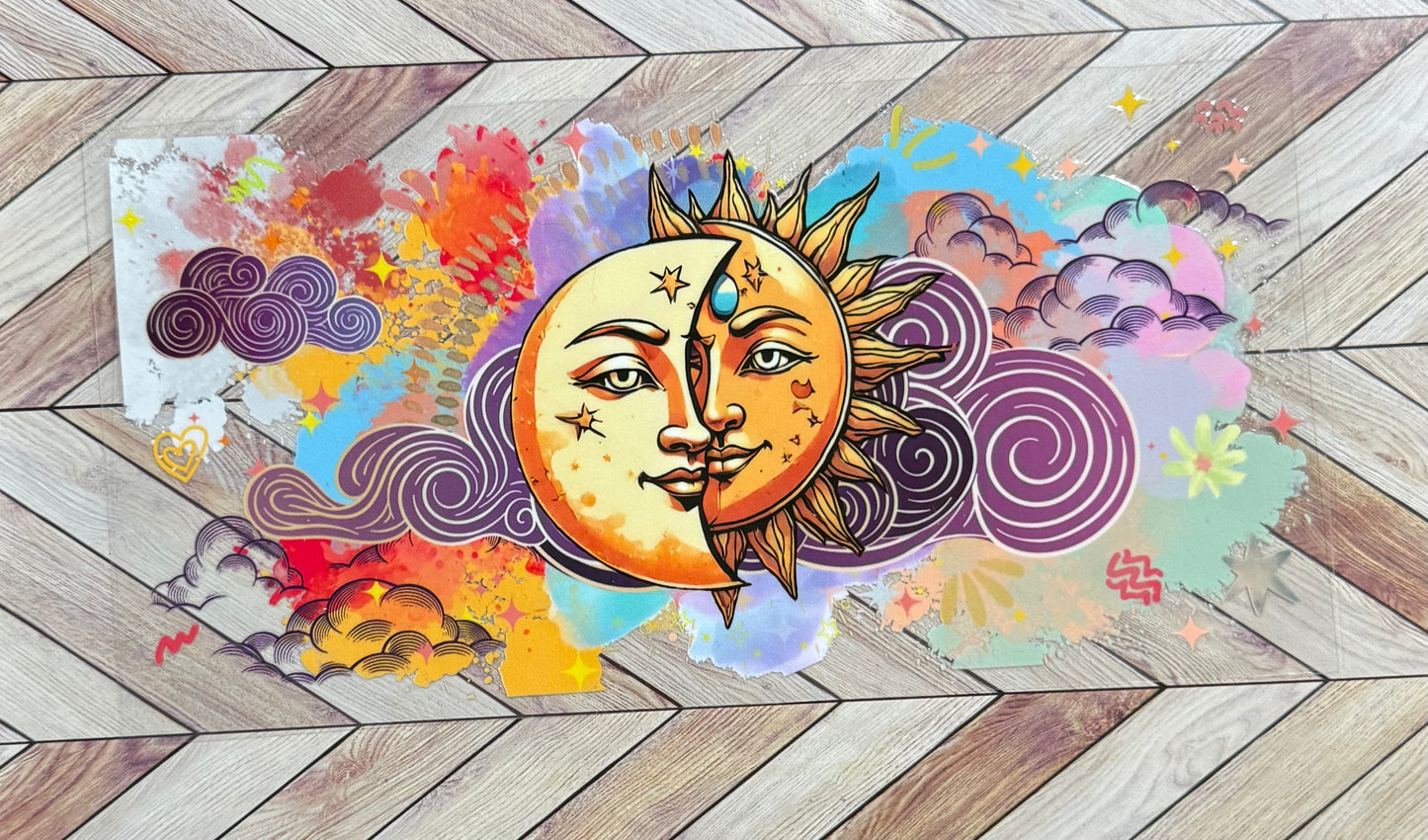 Sun and moon