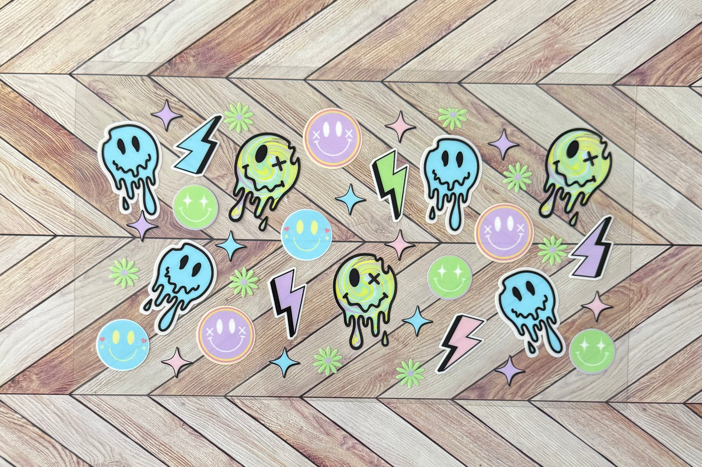 Drippy smileys