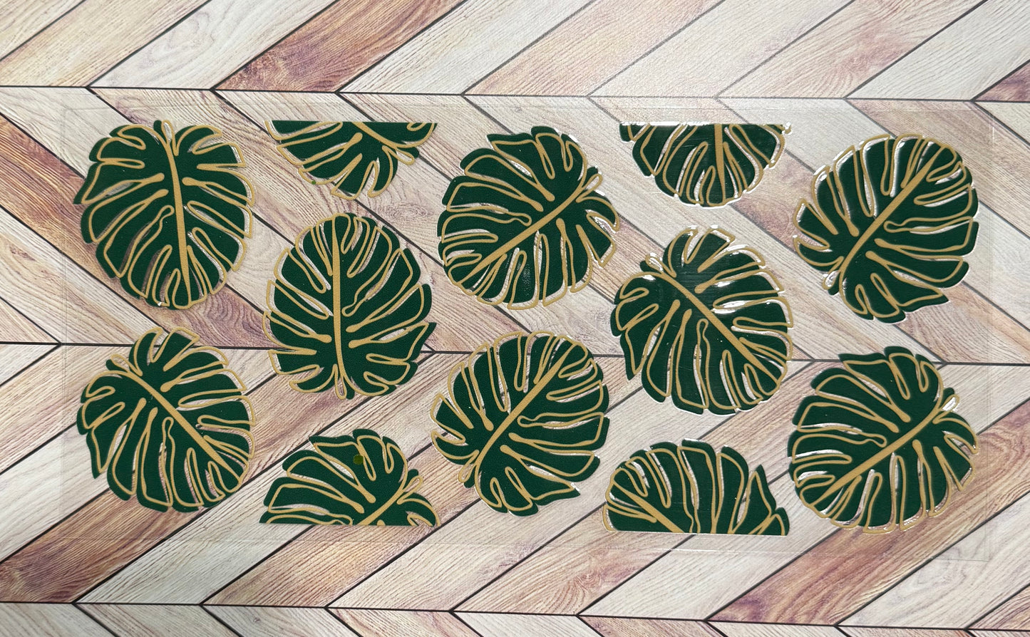 Green monstera