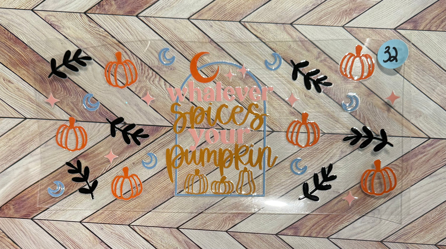 Whatever spices your pumpkin
