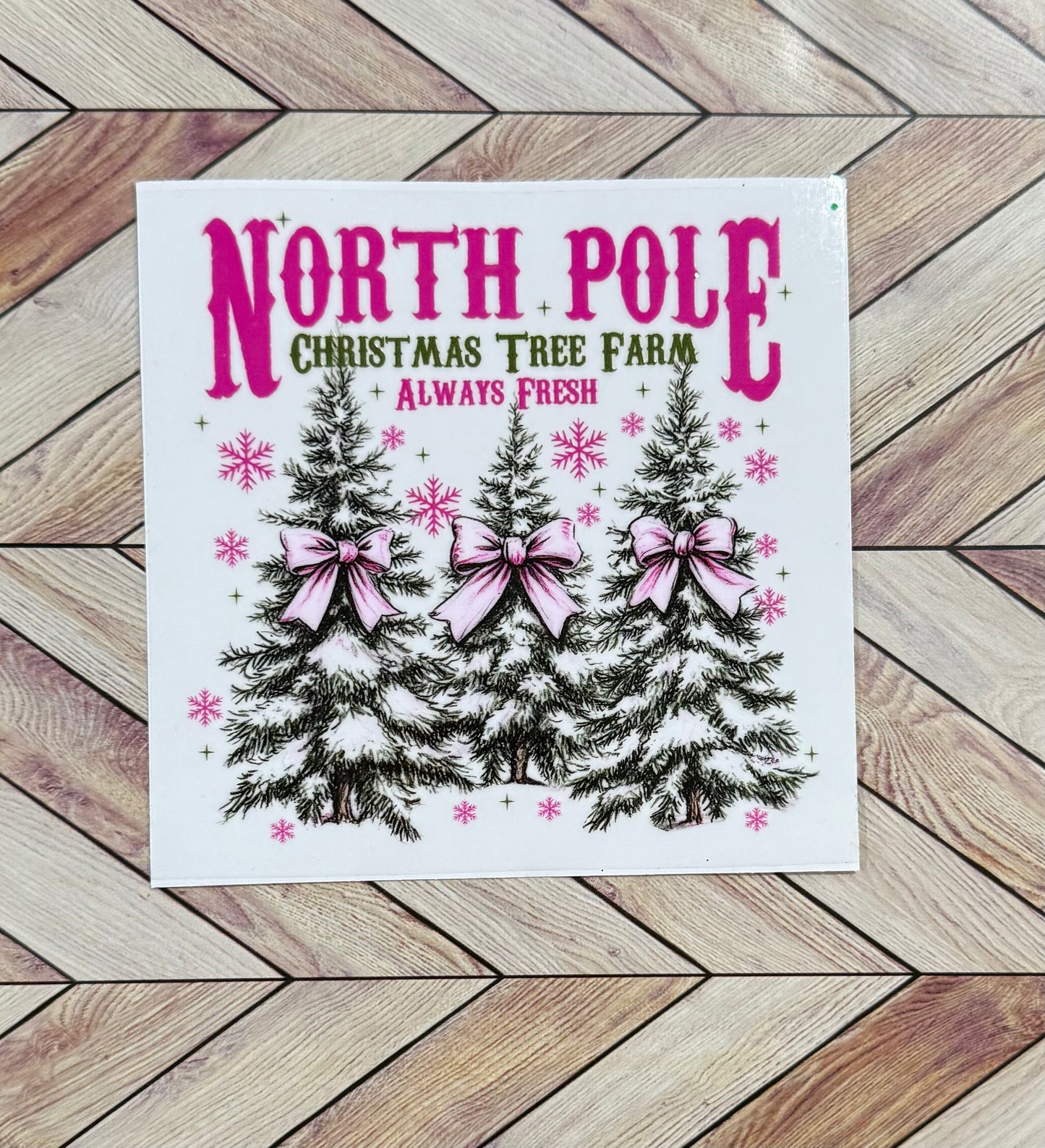 North Pole tree farm