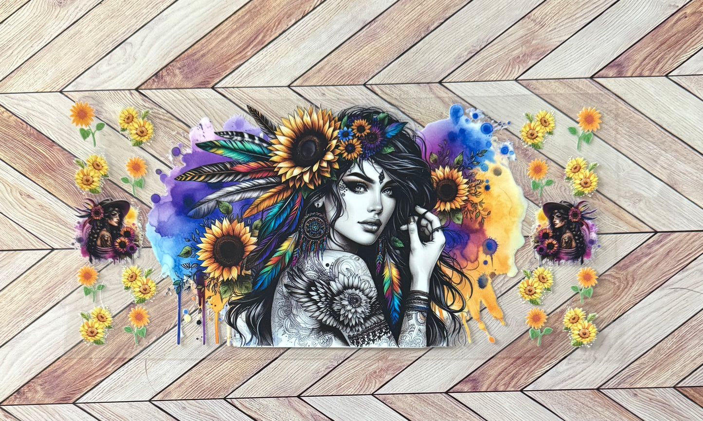 Sunflower girl