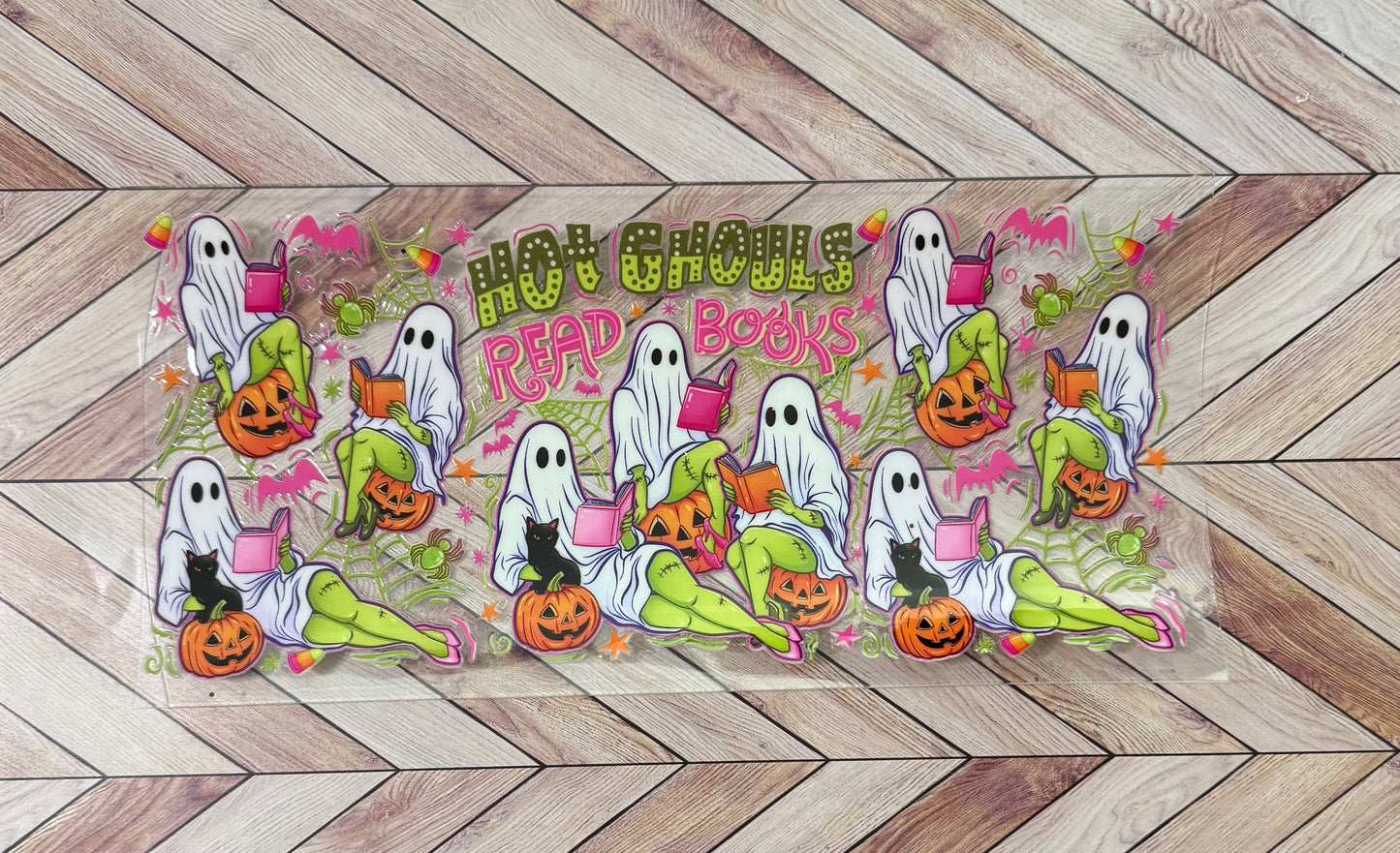 Hot ghouls read books