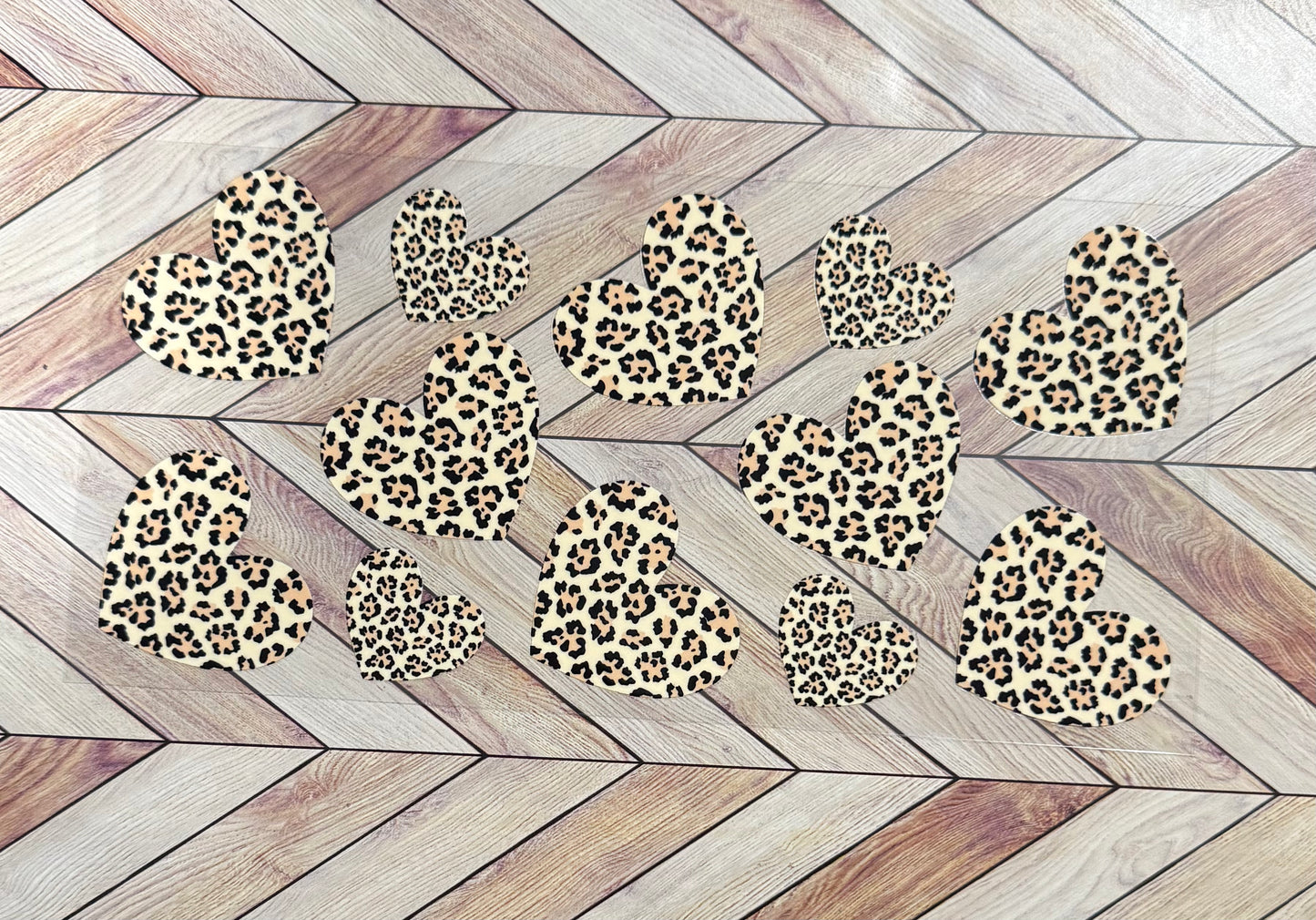 Leopard hearts