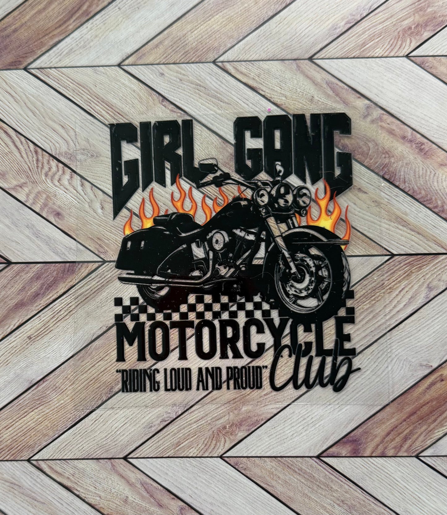 Girl gang motorcycle club
