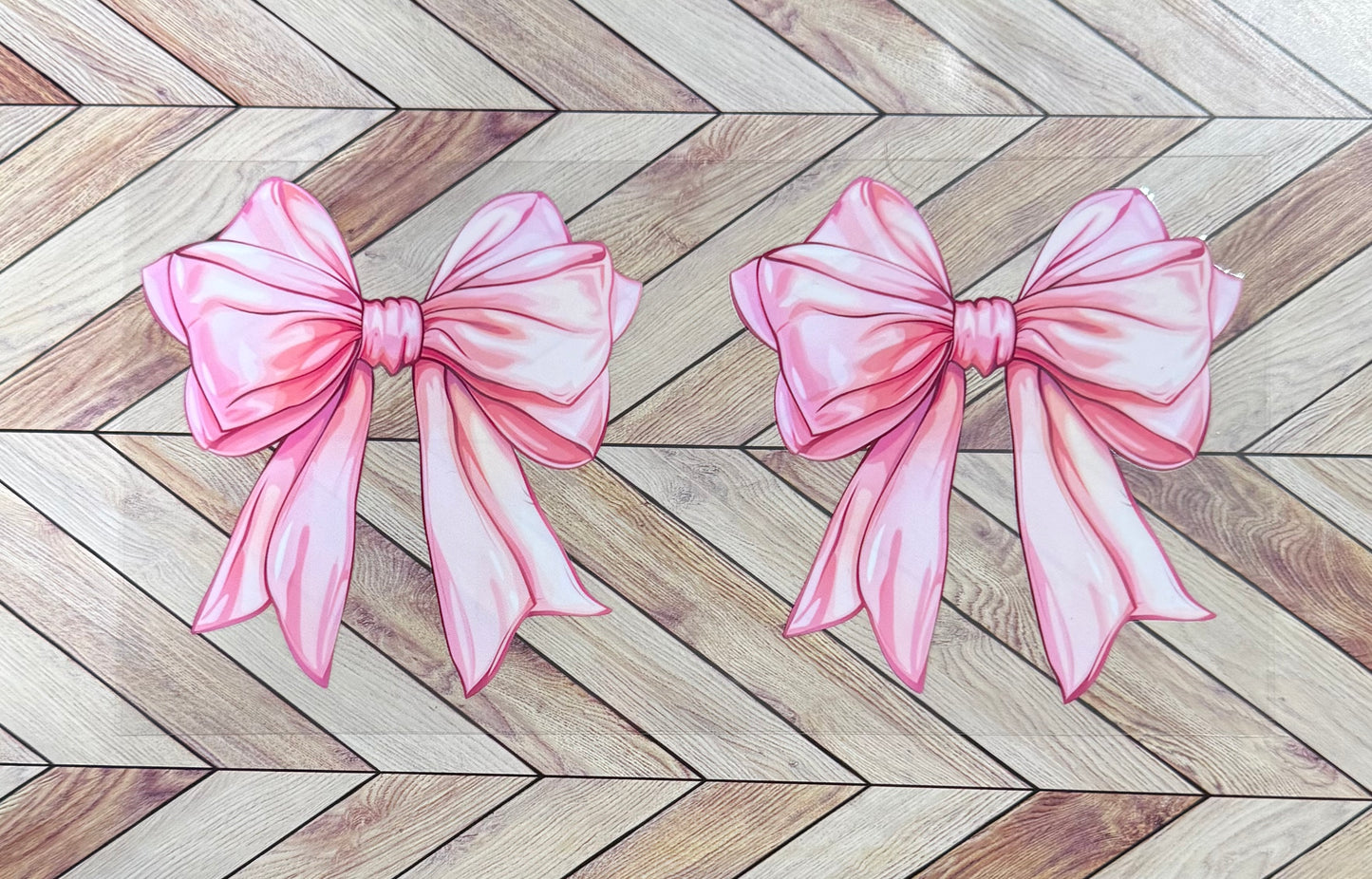Pink bows