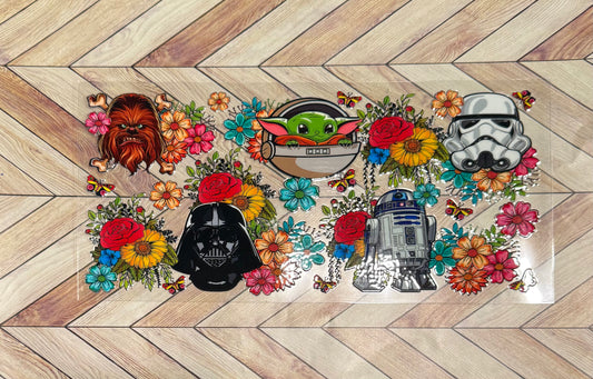 Floral space friends