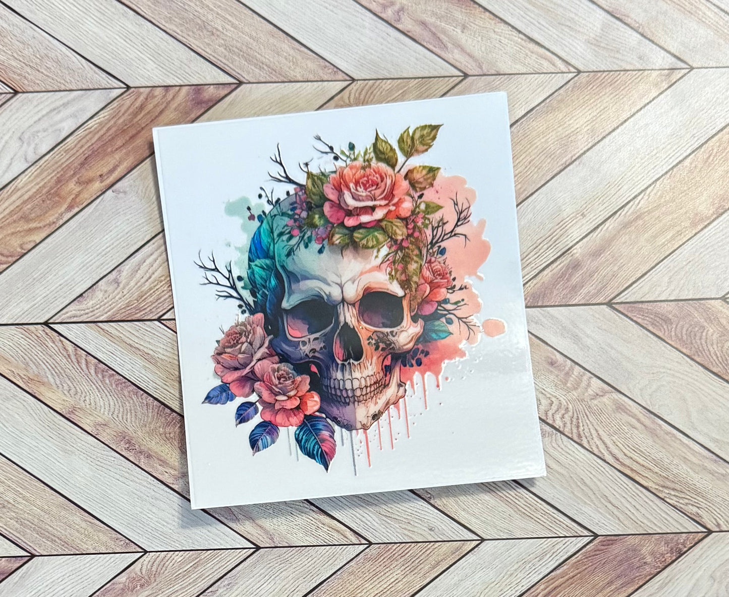 Peachy skull