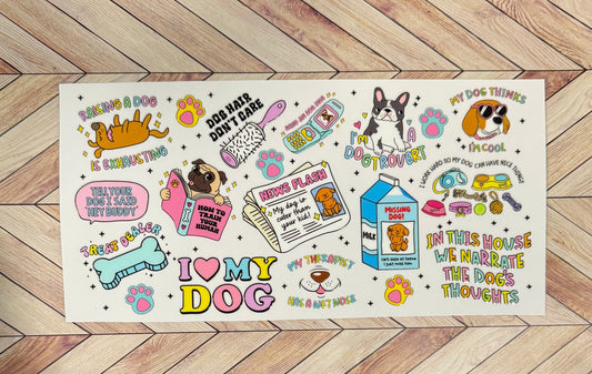 Dog collage