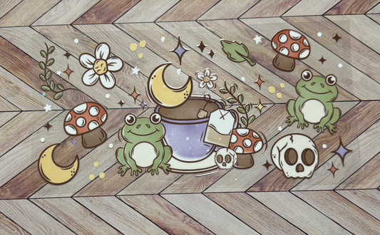 Froggie and tea