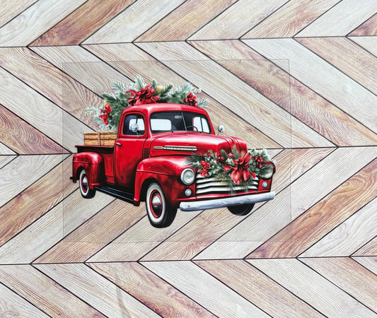 Classic red truck
