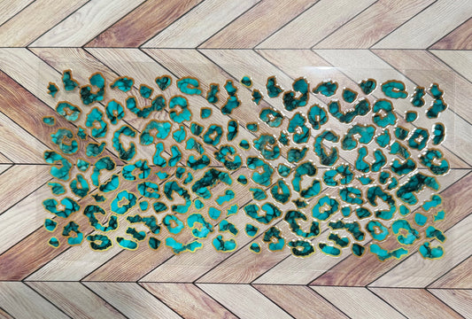 Turquoise leopard