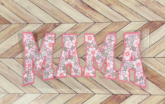 Pink floral mama