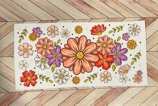 Orange florals