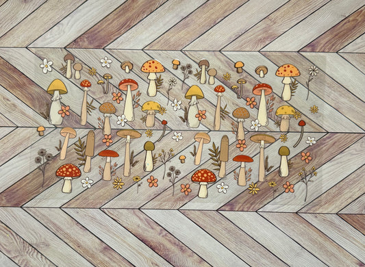 Mushies and leaves