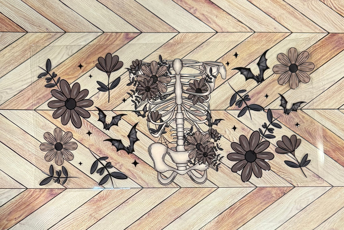 Floral rib cage