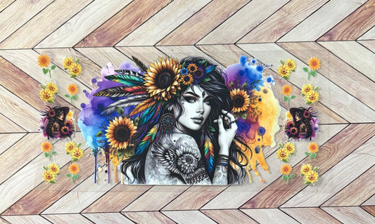 Sunflower girl