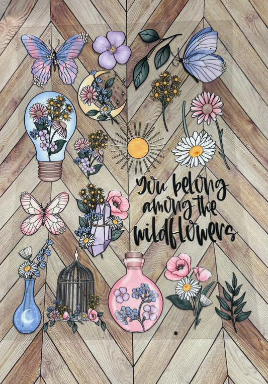 Element sheet - among the wildflowers