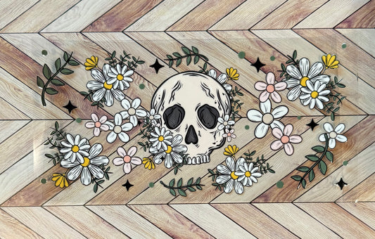 Floral skull
