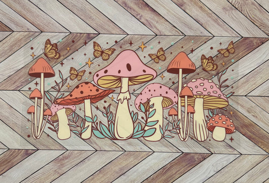 Mushies and butterflies