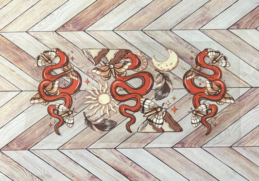 Orange snakes