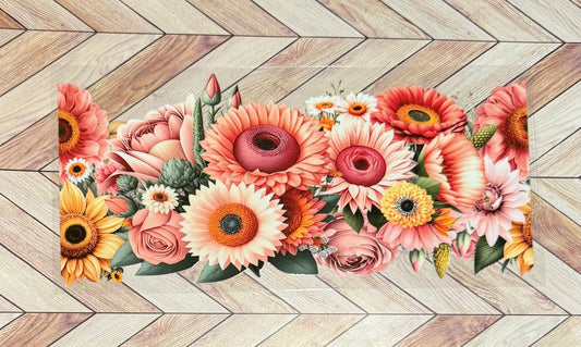 Orange florals