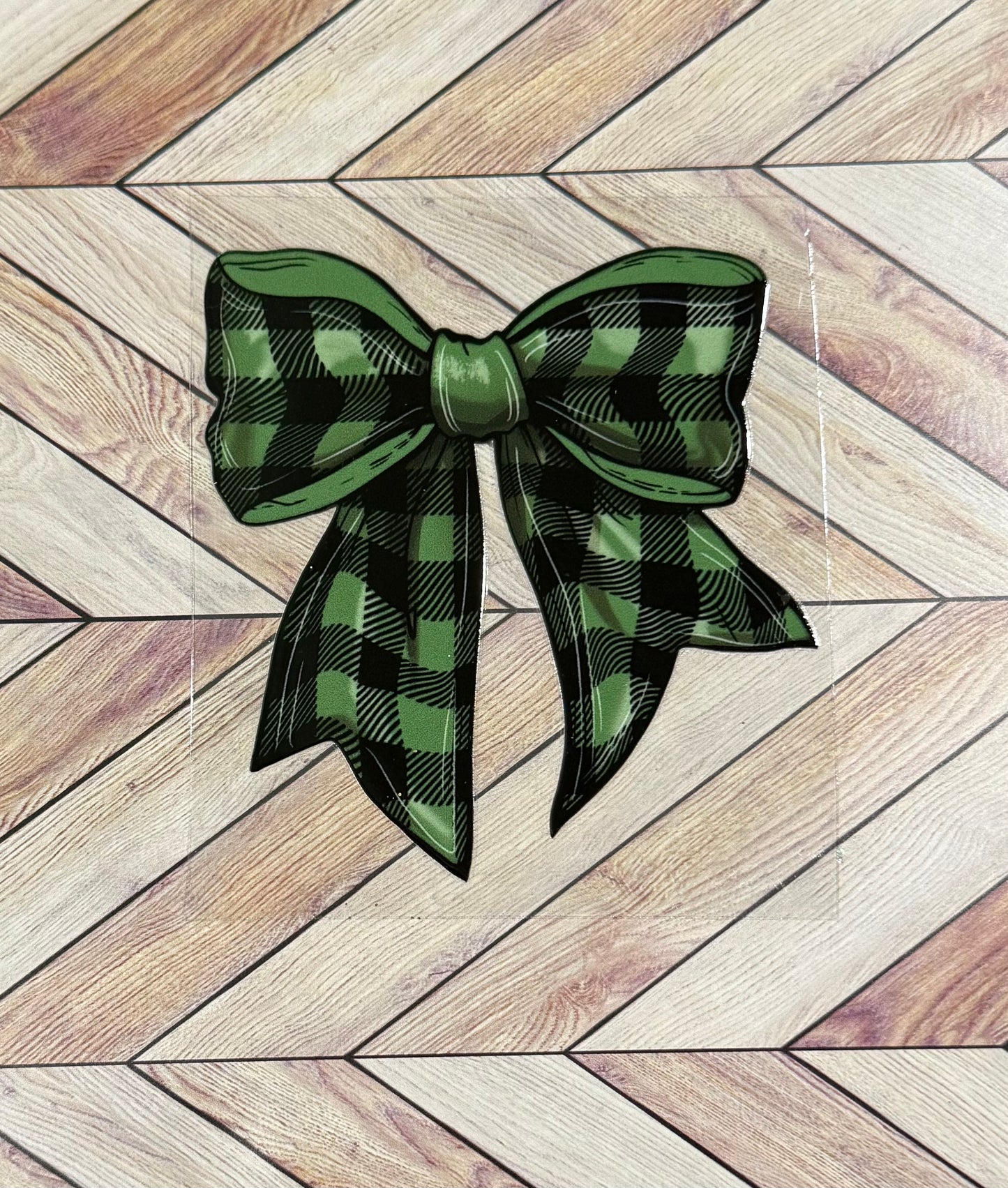 Plaid bow