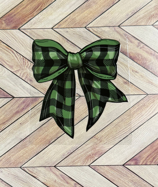 Plaid bow