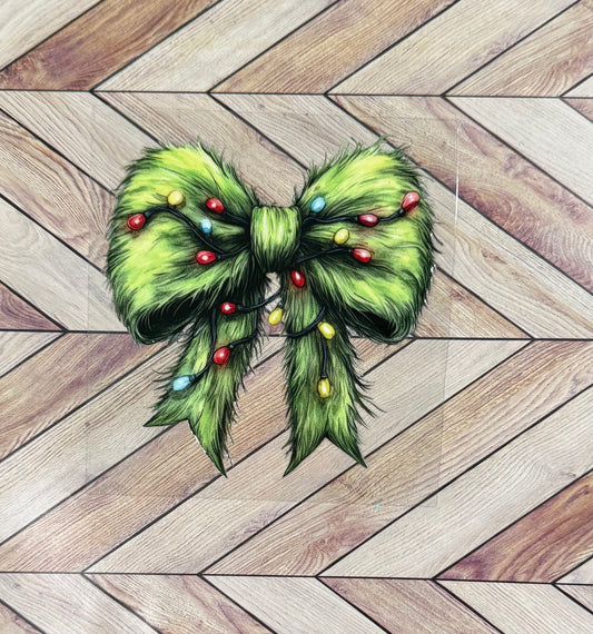 Grinch bow