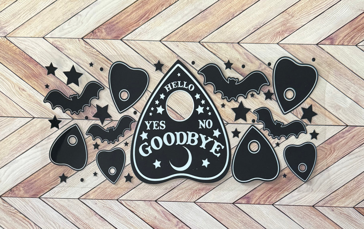 Planchette and bats