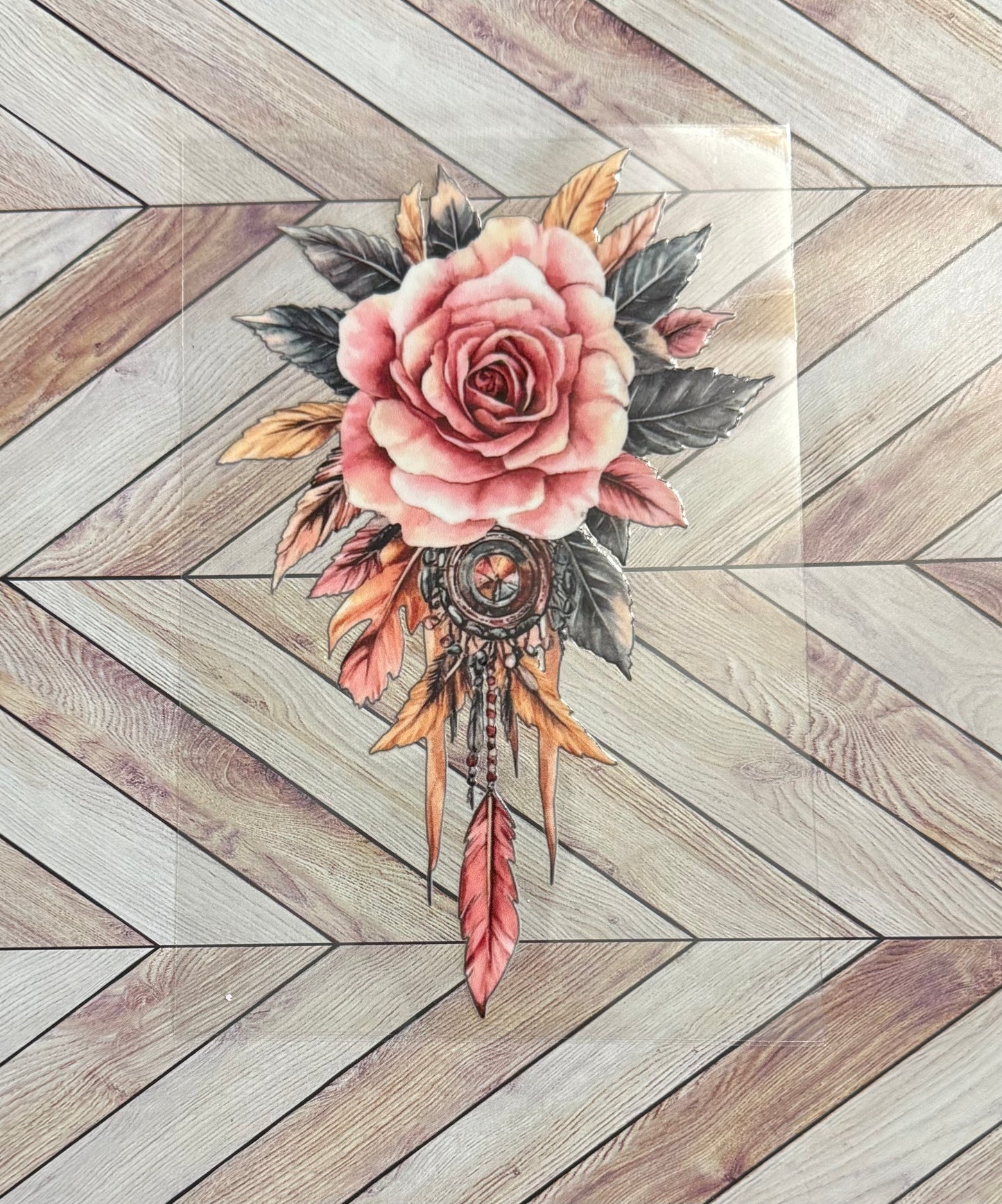 Peach rose