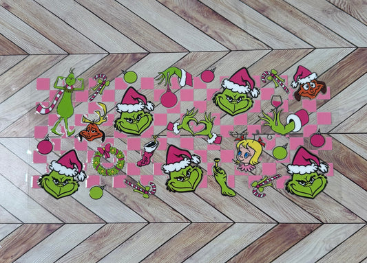 Checkered grinch