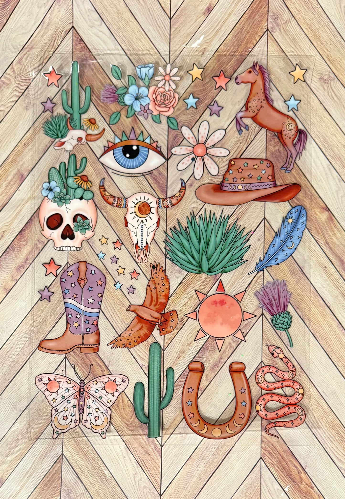 Element sheet - western vibes