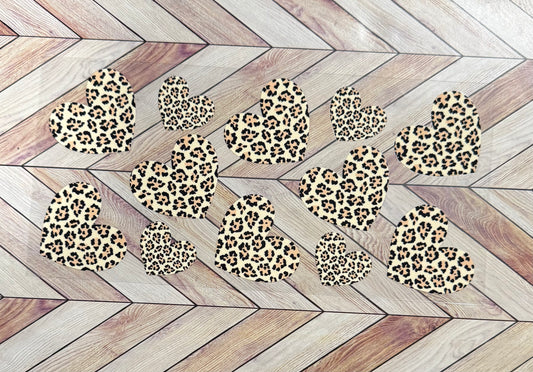 Leopard hearts