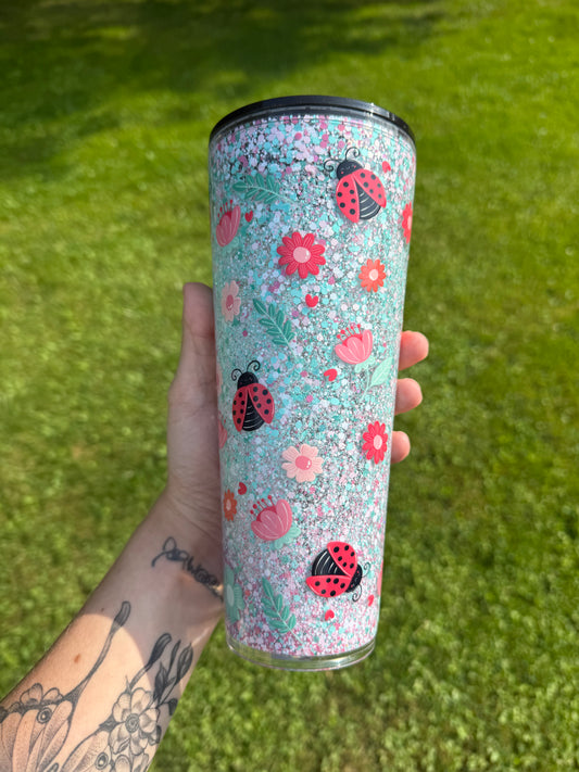 Ladybugs 24oz acrylic