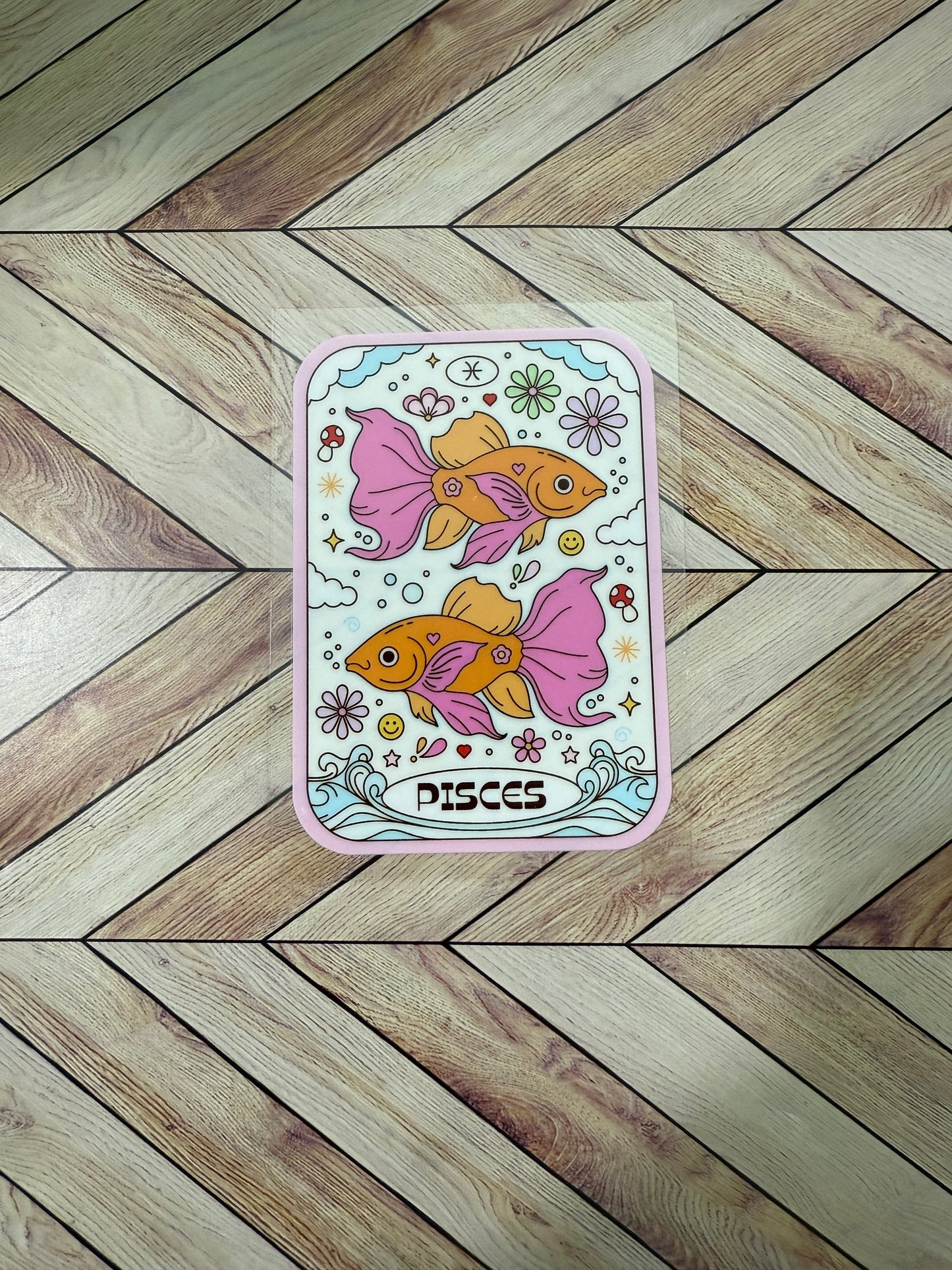 Pisces tarot card