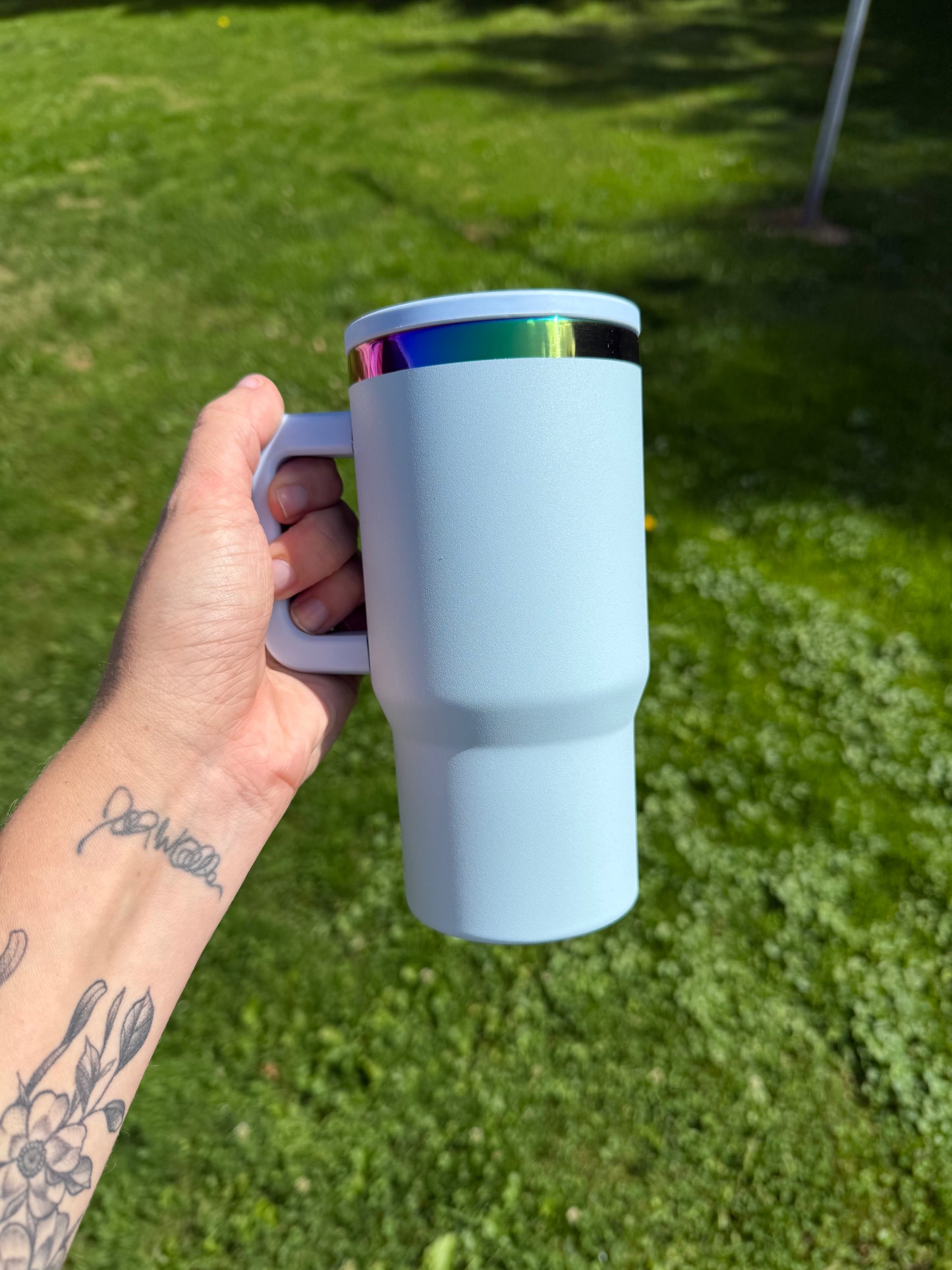 20oz stainless steel flip top