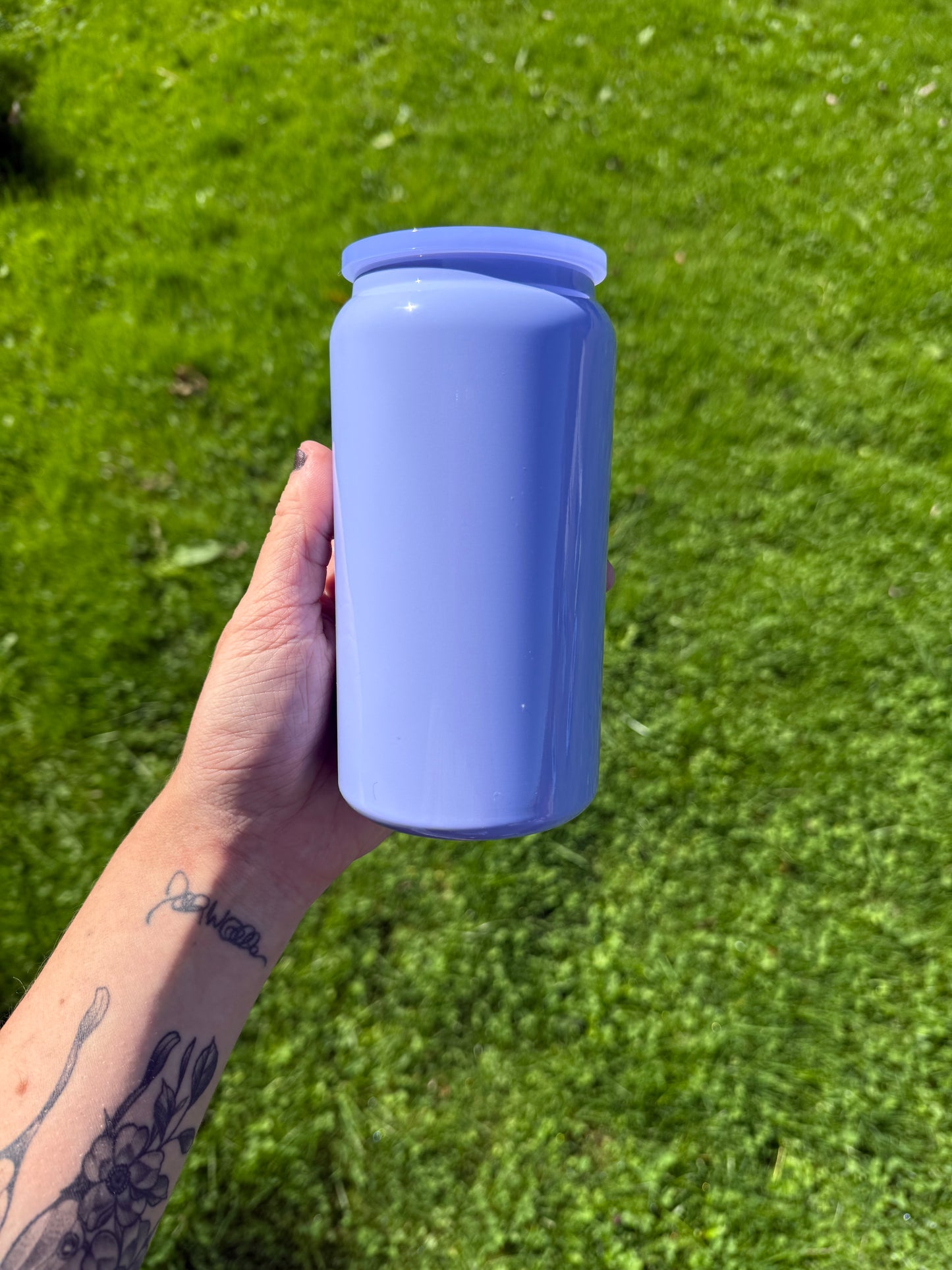 16oz stainless steel soda can