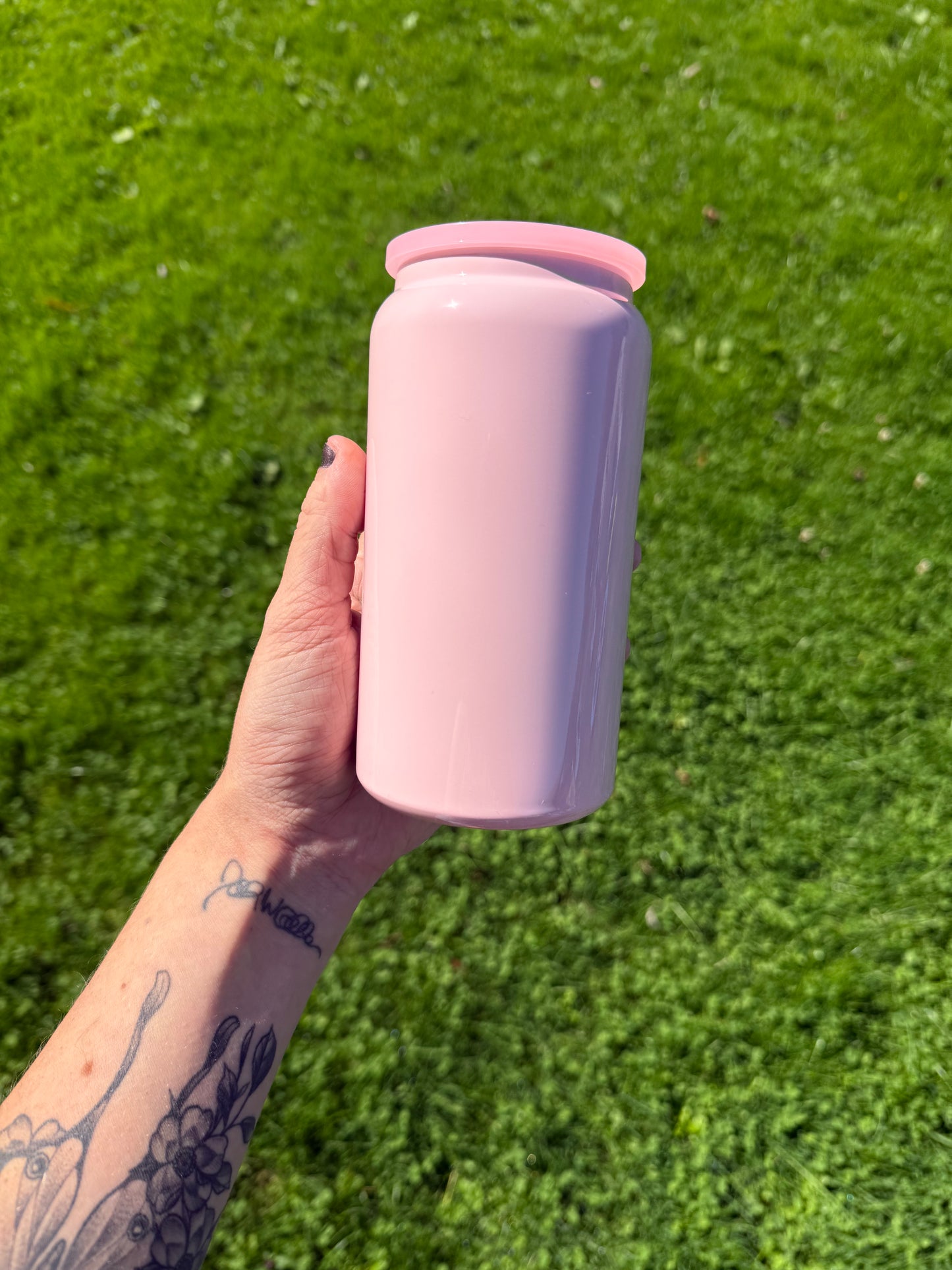 16oz stainless steel soda can