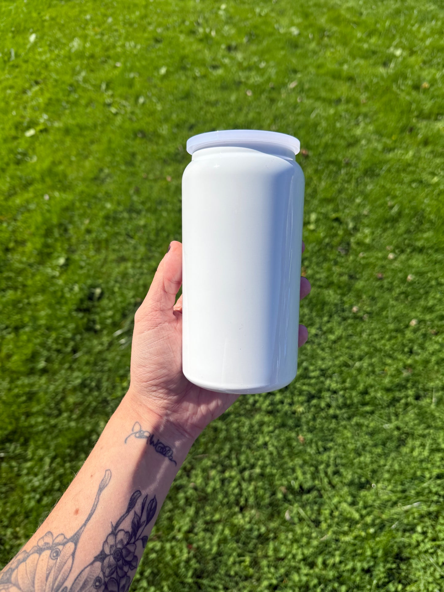 16oz stainless steel soda can