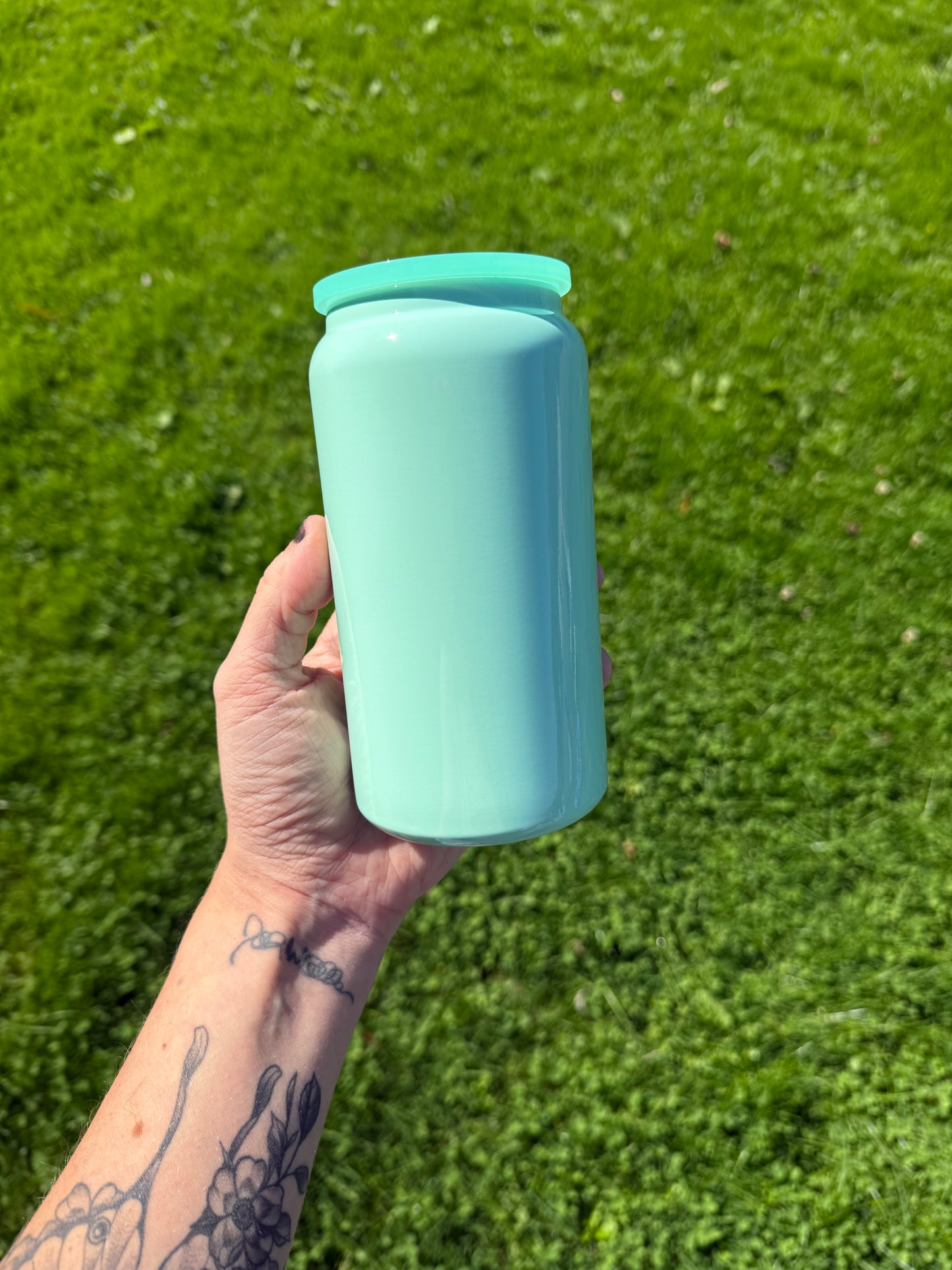 16oz stainless steel soda can