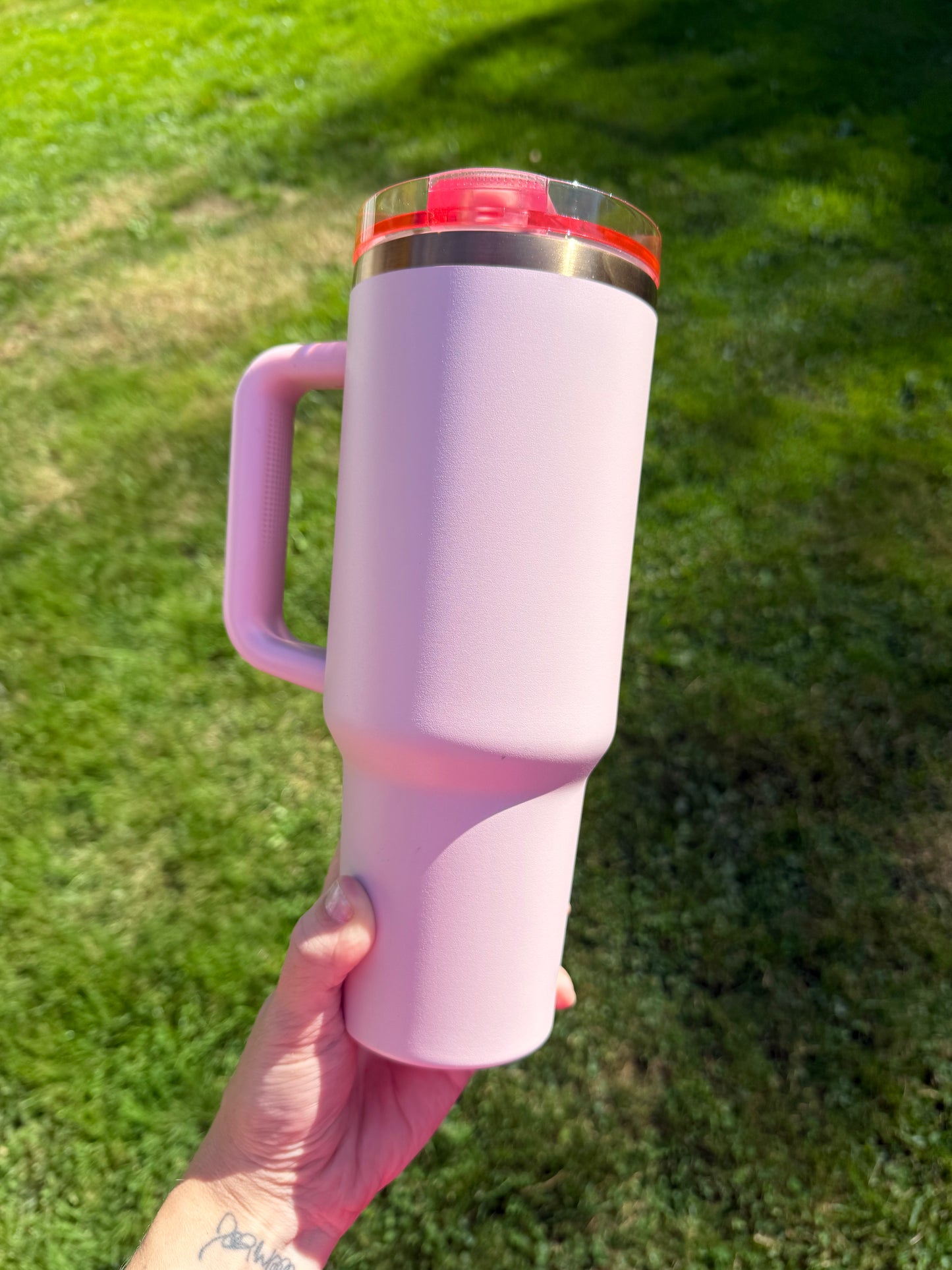 40oz flip top - gold lip