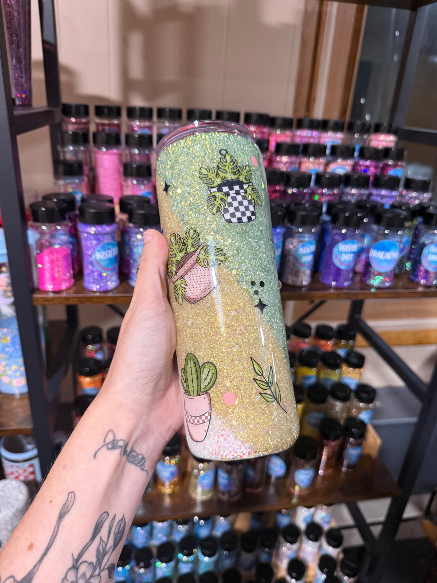 20oz crazy plant lady