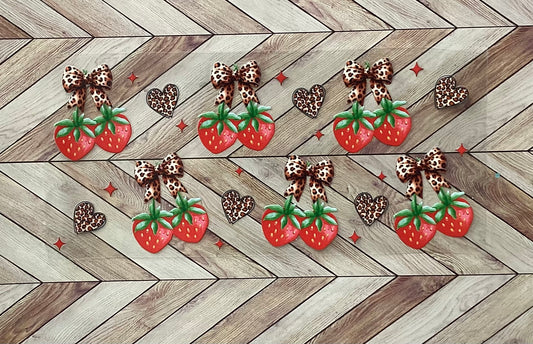 Leopard strawberries