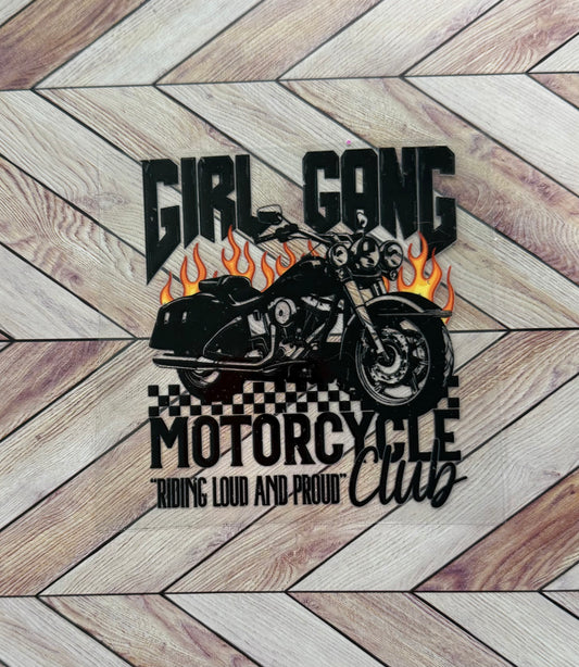 Girl gang motorcycle club