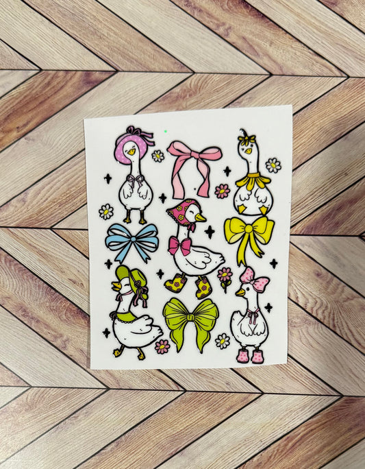 Fancy geese