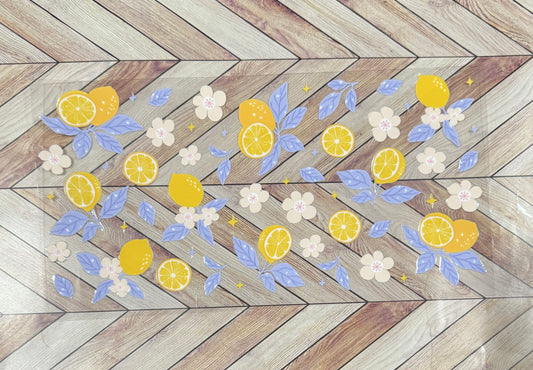Lemons and flowers