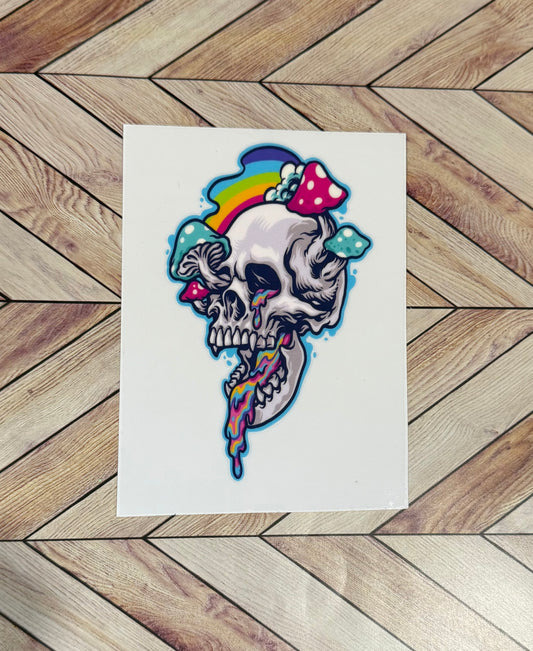 Trippy skull