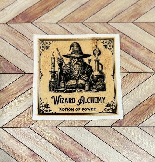 Wizard alchemy